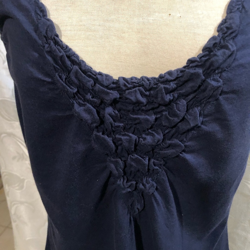 CHADWICKS NAVY TOP SIZE M - Picture 2 of 7